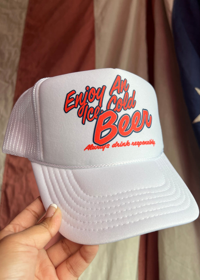 Enjoy A Cold One Hat