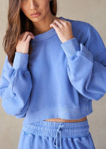 Cozy Weekend Crop Sweatshirt