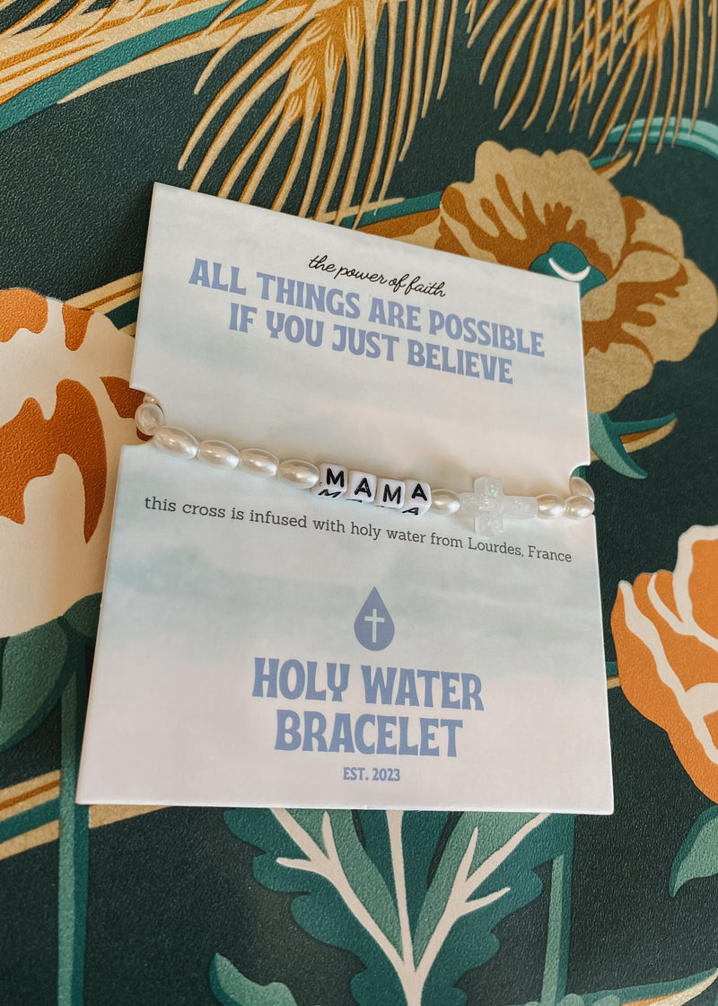 Holy Water Bracelet | Mama