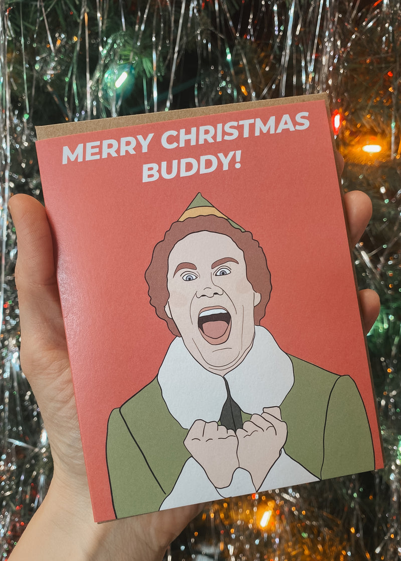 Buddy Christmas Card