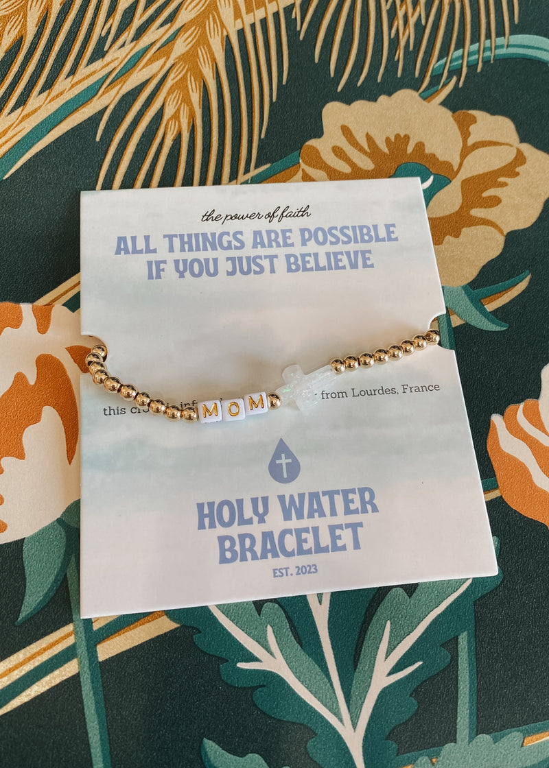 Holy Water Bracelet | Mom