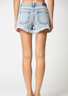 Sofie Buttons Denim Shorts