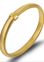 Vicky Snake Bracelet | Gold